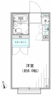 桜上水セントラルガーデン【1階】の間取り