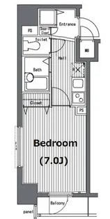 ガラ・グランディ日本橋【9階】の間取り