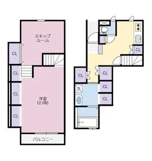 ココカラハウス川内3【1階】の間取り