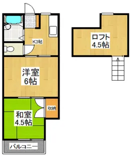 ルグランIII【2階】の間取り