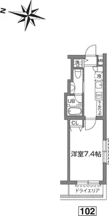 プライムアーバン烏山コートの間取り