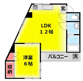 イオロスソーカ【2階】の間取り