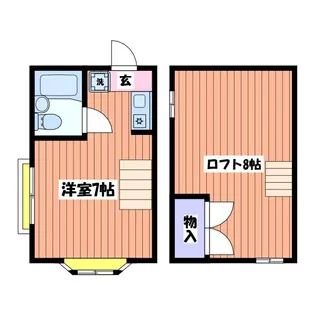 第2アドバンス【2階】の間取り