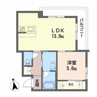 ディアマント番町【3階】の間取り