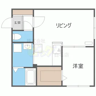 ユマーレ白石【3階】の間取り