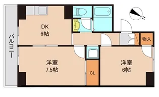エクセル西船橋【3階】の間取り