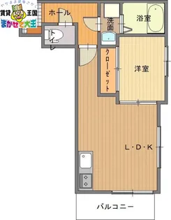 With AQUA【3階】の間取り