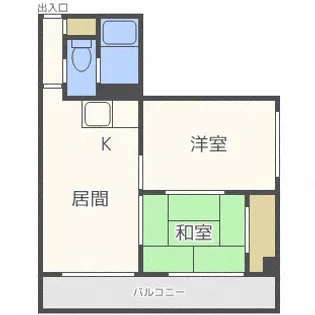 MORE HONGO【5階】の間取り