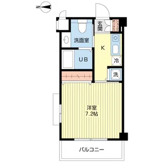 ヒロ自由が丘【2階】の間取り