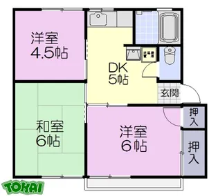 垣鼻ヒルズ【1階】の間取り