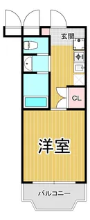 アッシュ宝塚【3階】の間取り