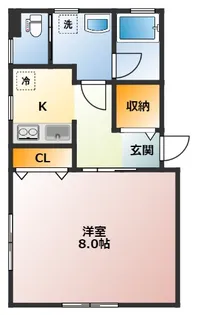 ソレイユ【1階】の間取り