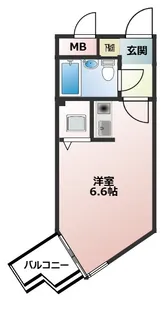 シティープラザ船橋【1階】の間取り