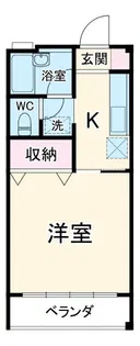 コーポ茨塚【2階】の間取り