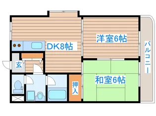 PrierII【2階】の間取り
