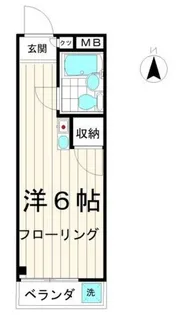 メゾン・シーウェイ【1階】の間取り