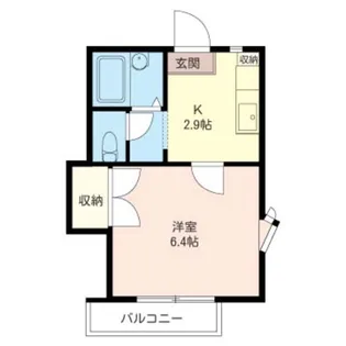 クレストコート新百合ヶ丘【2階】の間取り