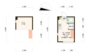 リッシュ小岩【2階】の間取り