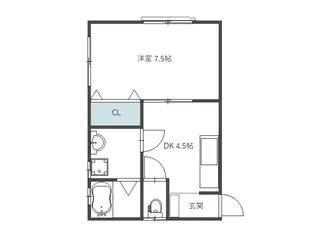 ピュアシャイン【2階】の間取り