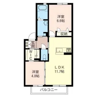 エスペランス【2階】の間取り