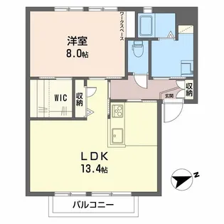 コーポ松下【2階】の間取り
