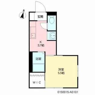 シャーメゾン玖島【1階】の間取り