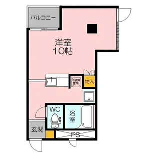 ウエストヴィレッジ【4階】の間取り