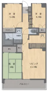 Great Heim【1階】の間取り