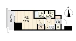 ストーリア三田【7階】の間取り