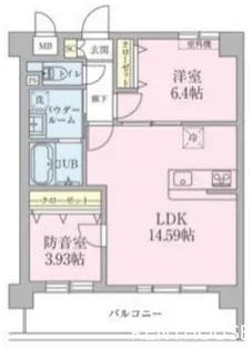 ラカーサドルチェ【3階】の間取り