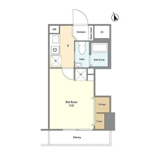 モンドール池尻【2階】の間取り