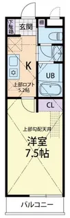 Raffine栃木(ラフィーネ)【2階】の間取り
