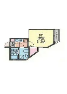 Sharaloste Hills【1階】の間取り