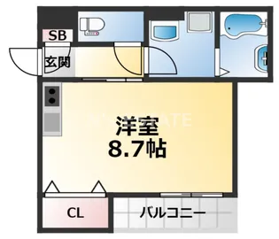 ARPEGGIO西代【1階】の間取り