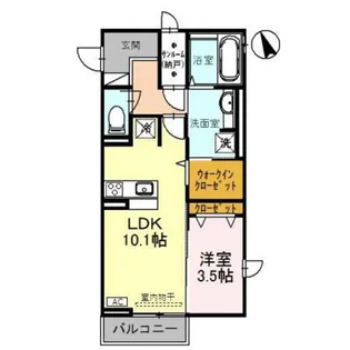Amante【1階】の間取り