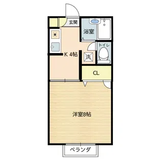 ピュアホープ【1階】の間取り