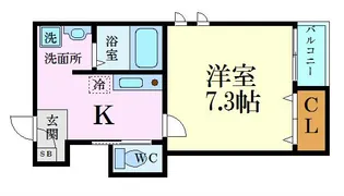 Grandtic Hinata【1階】の間取り