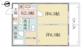 (シニア限定)ヘーベルヴィレッジ朝霞~ウェルコート朝霞~【3階】の間取り
