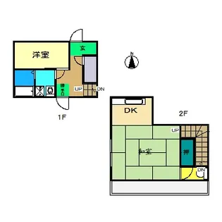 メゾンAKIYAMAの間取り