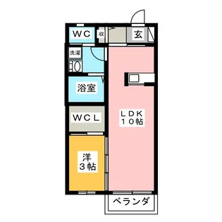 メゾン前田【2階】の間取り