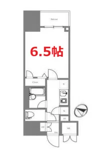 東京 蒲田 Square Tower【9階】の間取り