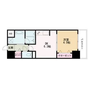 ma minette【4階】の間取り