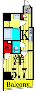 ラビエール東京【3階】の間取り