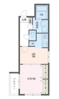 ウィンベルデュエット恵比寿4【3階】の間取り