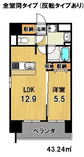 ドウェル東寺道【2階】の間取り