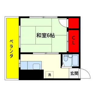 メゾン町田【3階】の間取り