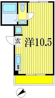 PSR矢作町【1階】の間取り