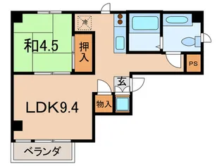 ヴィラMG【5階】の間取り