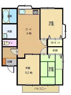 メゾン・エスポワール【1階】の間取り
