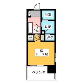 ラ シェンテ丸の内【3階】の間取り